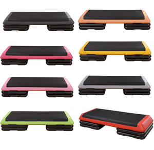 Plataforma de Ejercicio Ajustable en Altura, Antideslizante, de HDPE, para Gimnasio en Casa, Tabla de Entrenamiento Cardiovascular Estable, Plataforma de Step Aeróbico - Product Image 1