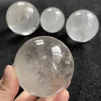Grosir Bola Batu Permata Kristal Bola Quartz Bening Alami Besar
