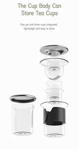 Innovative <strong>v</strong> <strong>60</strong> <strong>Coffee</strong> Tools Tea Canister with Stylish Handle Design Stackable for Camping <strong>Coffee</strong> &amp;Tea Portable <strong>Coffee</strong> Bag Mit - Product Image 6
