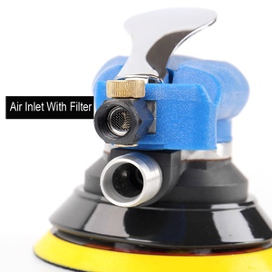 Assistée Par vide <span class=keywords><strong>À</strong></span> double <span class=keywords><strong>Action</strong></span> D'air orbitale Ponceuse avec <span class=keywords><strong>Sac</strong></span> de Collecte De Poussière et Tuyau NV-5005S - Product Image 4