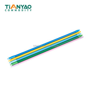 عصا مكنسة معدنية كلاسيكية متينة مطلية بالحديد بألوان متعددة، قطرها 22 ملم وطولها 150 سم - Product Image 1