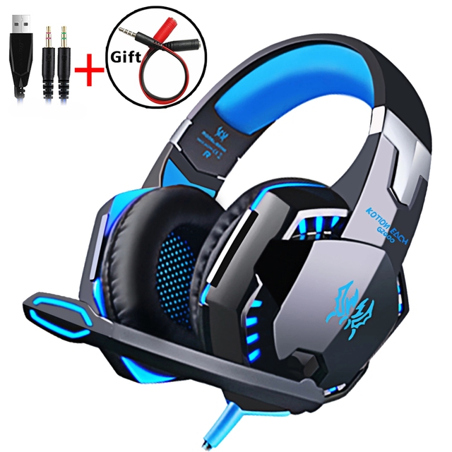 Hot Selling G2000 Wired Game Headset Stereo Headset with Microphone Cool