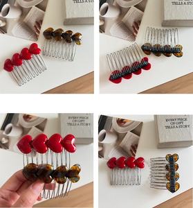 Peigne à cheveux de style français, élégant bâtonnet à cheveux de princesse, accessoire de coiffure pour mariée et soirée - Product Image 3