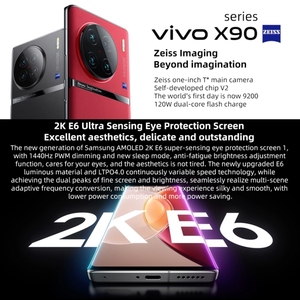 Original vivo X90 Pro + 5G 64MP Cámara 12GB + 256GB 4700mAh 6,78 pulgadas Android 13 OriginOS 8 Gen 2 Octa Core vivo x90 pro <span class=keywords><strong>plus</strong></span> teléfono - Product Image 2