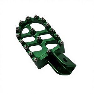 Repose-pieds de moto de haute qualité pour KLX110 KLX110L KX60, en alliage d'aluminium CNC anodisé multicolore, pour rénovation/amélioration - Product Image 2