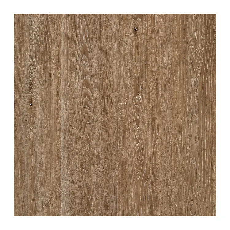 Lantai papan kayu vinil plastik Spc tahan api ketebalan 4mm 5mm lantai Pvc