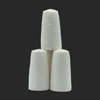 Cônes d'isolation en fibres céramiques de silicate d'aluminium thermoformés pour applications réfractaires dans l'industrie de la fonderie