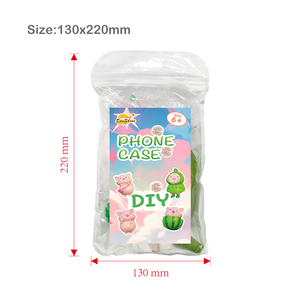 Kits DIY 2026 : Colle crème colorée pour loisirs créatifs, motif cochon mignon, pour coques de téléphone - Product Image 3