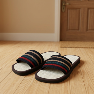 Sandalias de hierba marina hechas a mano, tendencia de moda otoño-verano, calzado de interior con función de masaje, forro de canela, hecho en Vietnam, limpio - Product Image 3