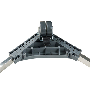 Support de base mobile multifonctionnel pour machine à laver manuelle avec étagère de rangement en PP, couvercle rabattable et conception de <span class=keywords><strong>tambour</strong></span> à roues ondulées - Product Image 2
