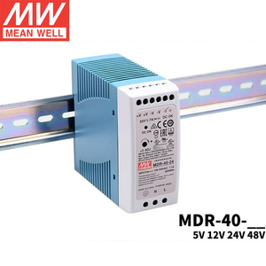 Fuente de Alimentación <span class=keywords><strong>MEAN</strong></span> <span class=keywords><strong>WELL</strong></span> Serie <span class=keywords><strong>MDR</strong></span> de 10W a 100W para Montaje en Riel DIN, Baja Pérdida sin Carga <0.75W para Automatización de Edificios y Hogar Inteligente - Product Image 2