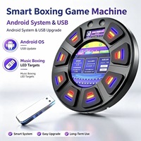 Cible murale de boxe numérique intelligente avec musique pour l'entraînement à la concentration et à l'agilité |   Machine de boxe musicale
