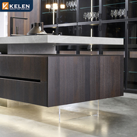 Kelen 2024 Foshan fournisseur armoire de cuisine de luxe armoire de cuisine moderne équipée armoires de cuisine modulaires modernes