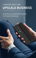 Casing pelindung ponsel Samsung Galaxy Z, casing pelindung tipe gelang elastis, penutup ponsel Matte dengan tali pergelangan tangan elastis