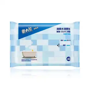 Carta igienica lavabile goffrata bagnata della pasta di legno vergine del tessuto Ultra molle di vendita diretta cinese della fabbrica
