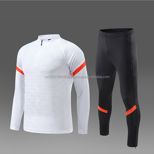 ชุดเสื้อฟุตบอลแบบซิปครึ่งตัว ระบายอากาศ ป้องกันรังสียูวี แห้งเร็ว สำหรับเด็กและผู้ใหญ่ พิมพ์ลายได้ตามต้องการ แขนยาว เหมาะสำหรับออกกำลังกายกลางแจ้ง - Product Image 5