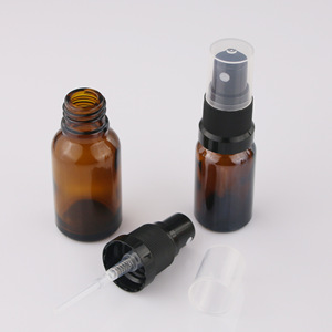 Flacon pulvérisateur en verre noir 20ml 30ml 100ml Emballage cosmétique Flacons de pulvérisation fine pour cheveux Flacons de parfum pour hommes - Product Image 3