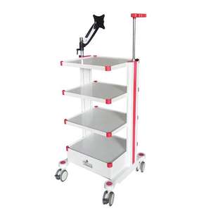 Chariot médical multifonctionnel OEM de haute qualité, chariot intégré pour instruments laparoscopiques, chariot d'endoscopie hospitalier - Product Image 5