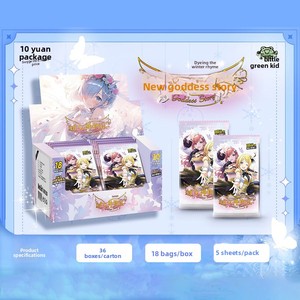 Tarjetas Coleccionables de Anime Goddess Story, Xiaoqingwa, Venta al por Mayor y al Detal, Edición Limitada Japonesa, Juego de Mesa - Product Image 4
