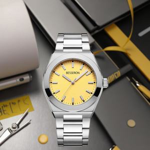 Reloj de Lujo para Hombre 2025 de Alta Calidad, Acero Inoxidable 316L, Movimiento Japonés, Bisel Pulido, Personalizable en Varios Colores, Cuarzo - Product Image 3