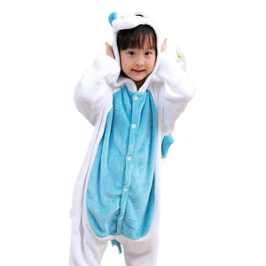 Venta al por mayor Niños Pijamas Niños Niñas Animal de dibujos animados <span class=keywords><strong>Kigurumi</strong></span> Ropa de dormir Onesie Fluffy Shark Pjyamas para el verano - Product Image 4