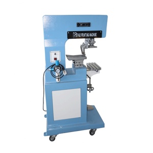 Impresora de tampografía semiautomática LC de un color con microordenador y ruedas, tipo pedestal - Product Image 4