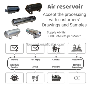 Fabricantes de tanques de aire de aluminio de 15L de alta calidad, piezas directas para camiones, suministro de <span class=keywords><strong>precio</strong></span> al por mayor, soporte ligero personalizado - Product Image 4