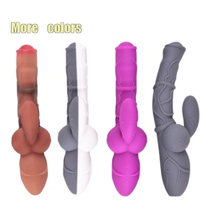 CITYFUN Potente Vibrador de 10 Frecuencias con Forma de Lobo Real, Estimulador de Punto G, Masturbador Vaginal, Tapón Anal de Silicona, Juguete Sexual - Product Image 4