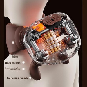 Masseur de cou et d'épaules N10(SL-Z10) Master Hand Kneading Deep Tissue avec doigts simulés bioniques pour un <span class=keywords><strong>massage</strong></span> profond - Product Image 5