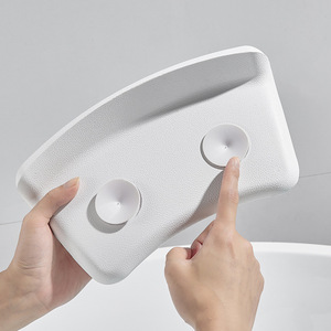 Bathtub <b>Pillow</b> Ergonomic Polyurethane Anti Slip Neck Support Headrest <b>Back</b> Pad For Home Bathroom Use - Product Image 2