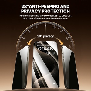 Lkg nhà sản xuất bán hàng trực tiếp Vua Kong GORILLA kim cương 30 độ chống nhìn trộm sự riêng tư Tempered Glass bảo vệ màn hình - Product Image 5