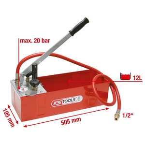KS TOOLS-902,1004 Bomba de prueba de presión, 12 litros-EAN 4042146041291 DETECCIÓN DE FUGAS - Product Image 3