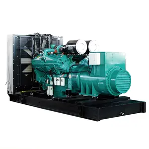 Generador diésel de tipo abierto, potencia de 1500Kva, 1200KW, 60hz, motor Cummings, KTA50-GS8, alternador Stamford, oferta de fábrica