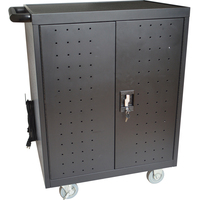 Chariot de recharge pour ordinateurs portables, Chromebook, tablettes, armoire de rangement, station de recharge mobile homologuée UL CE