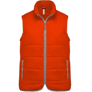 Gilet imbottito K6116 in tessuto ripstop, merchandising personalizzato - Product Image 1