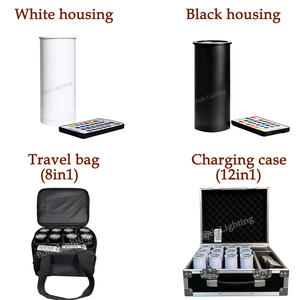 Entrambe le luci Ape Chroma Cannons labs RGBAW UV 6 in1 LED effetto luci batteria per wedding DJ party evento fino effetti di luce - Product Image 2