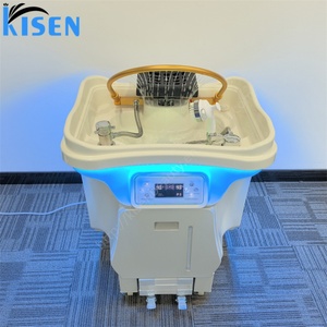 Lavabo Portátil Kisen de Diseño Único para Spa Capilar, Lavacabezas Japonés para Tratamientos de Belleza, Máquina de Lavado de Cabello, Tazón para Sauna Capilar - Product Image 3