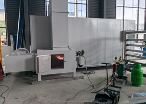 فرن معالجة طلاء المسحوق بالغاز بنظام ناقل علوي صناعي لقطاعات الصلب والألومنيوم، جديد ومستعمل - Product Image 5