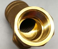 Saringan Y Kuningan, 1/2", 3/4", 1", Filter Berulir, Katup Pra-filter untuk Air Keran, Pemanas Lantai & Boiler Gantung Dinding PN16