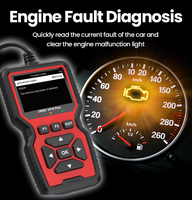Escáner OBD2 V519 Plus, Lee y Borra Códigos de Error del Motor, Admite Flujo de Datos en Tiempo Real para Todos los Autos Compatibles con OBDII