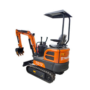 Mini-excavatrice de qualité supérieure de 1 tonne, 1t TD12, mini-excavatrice à chenilles bon marché - Product Image 1