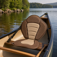 Siège de kayak confortable avec coussin de soutien dorsal rembourré, chaise de bateau amovible pour kayak et canoë, pour commandes en gros, approvisionnement et exportation