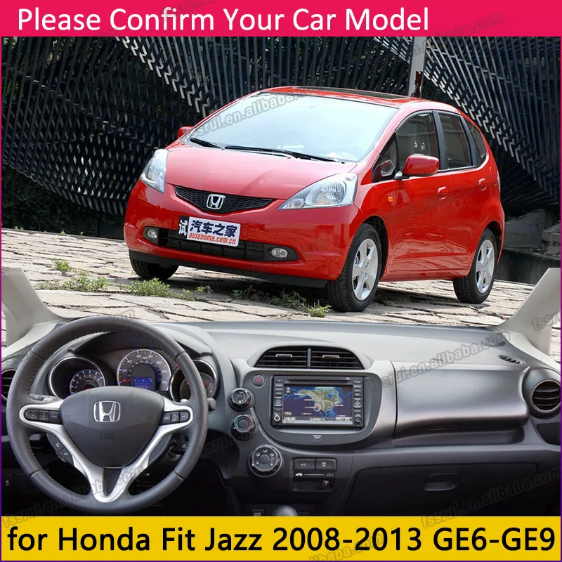 Produktbild von Auto Armaturenbrett Abdeckung Für Honda Fit Jazz 2014-2019 - Rutschfester Dashboard Schutz