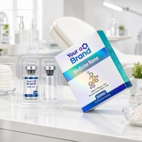 Étiquettes de sécurité anti-effraction en vinyle à impression en creux pour flacons de laboratoire 2ml 3ml 5ml 10ml