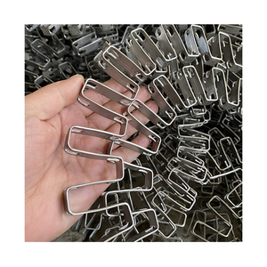 Thiết kế mới Polyester thắt lưng với giá thấp tổ ong lưới vành đai dệt dây thép không gỉ vật liệu thép - Product Image 4