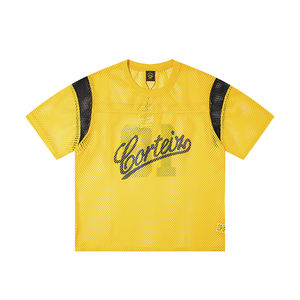 T-shirt unisexe décontracté et polyvalent en jersey respirant à manches courtes, style urbain vintage et tendance, nouveauté - Product Image 2