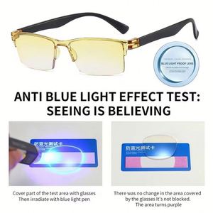 Gafas de Lectura Inteligentes con Zoom Automático, Antirreflejos y Luz Azul Reducida, con Media Montura y Enfoque Automático para Hombres y Mujeres, Venta al Por Mayor - Product Image 4
