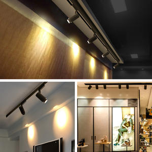 Foco LED Moderno de 30W para Riel, Luz Focal Única COB de Aluminio, Blanco Cálido 2700K, para Tiendas y Hoteles, 50000 Horas de Vida Útil - Product Image 5