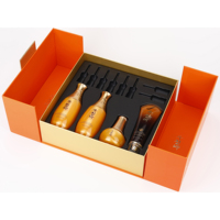 Caja de Papel Rígido Hecha a Mano con Relieve Personalizado para Almacenamiento de Cosméticos: Suero para el Cuidado de la Piel, Crema Facial, Esmalte de Uñas, Aceite, Crema para Ojos, Rubor