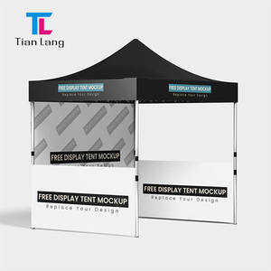 Auvent commercial intérieur/extérieur en toile 600D avec logo, modèle Tianlang TL-001, en aluminium hexagonal de 40 mm - Product Image 2